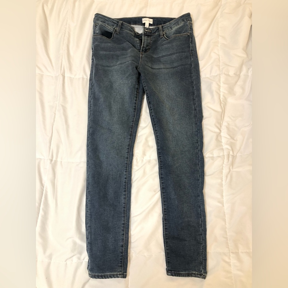 Denim Grey Skinny Jeans